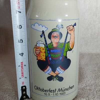 Oktoberfest Munchen 1989 stein