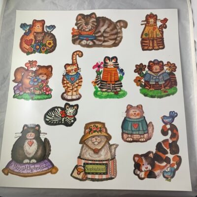 Magnetic Cats set of 12