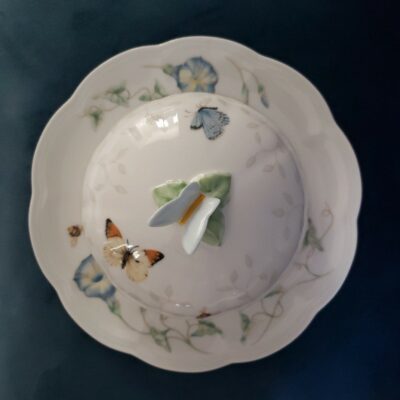 Lenox Butterfly Meadow Butter Dish