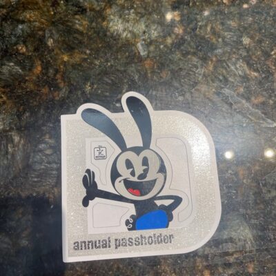 Disney annual passholder magnet oswald the rabbit