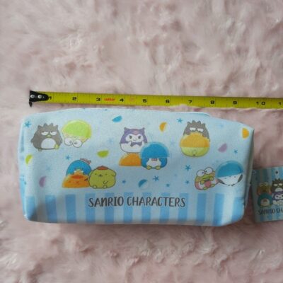 Kawaii Sanrio characters gatchapon double zipper pouch bag