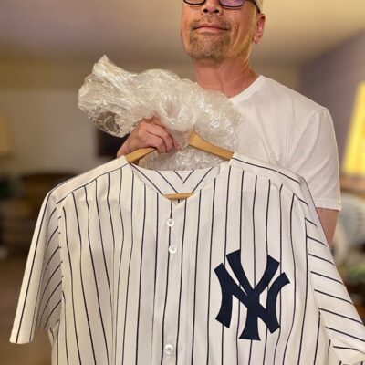 Derek Jeter Signed Baseball Jersey