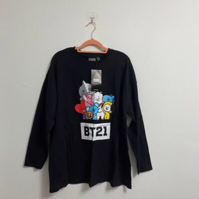 Brand New BTS Line Friends BT21 JK, Jimin, RM, Jhope, V, Suga, Jin Shirt