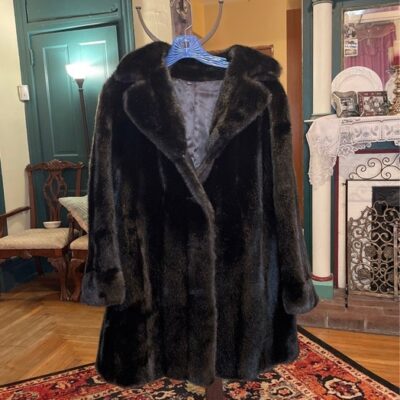 Vintage Faux Fur Coat