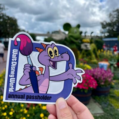 NEW 2023 Walt Disney World Annual Passholder FIGMENT Magnet IN HAND!