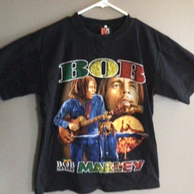 Bob Marley Colorful 1990’s Vintage T-Shirt (Size M)