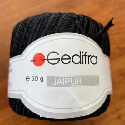 Gedifra black viscose yarn