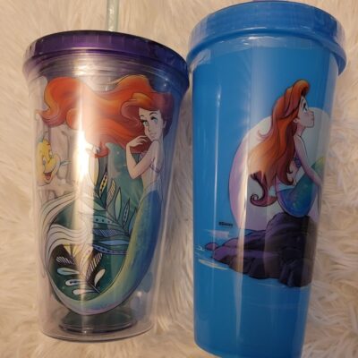 Disney the little mermaid tumblers 16oz and 24oz