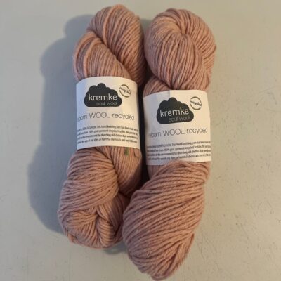 Kremke soul wood reborn wool recycled yarn lot of 2