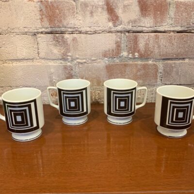 Vintage Fred Roberts Company Ceramic Mugs