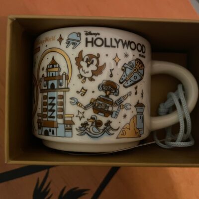 Walt Disney World 50th Anniversary Starbucks Hollywood Studios Ornament Mug