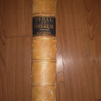 Rare Book A treatise on venereal diseases Vidal Blackman 1865 bright lithos