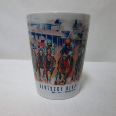 Kentucky Derby 148  “Art of the Derby” Mug Cup Official Equestrian 2022 NEW NWT