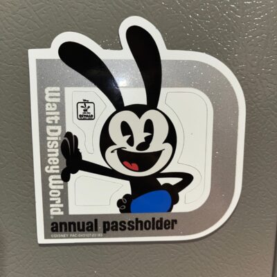 2023 Disney100 Oswald the Lucky Rabbit Annual Passholder Magnet