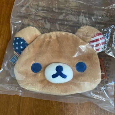 Rilakkuma USA Tour America Limited Edition Plush Coin Purse bag wallet storge