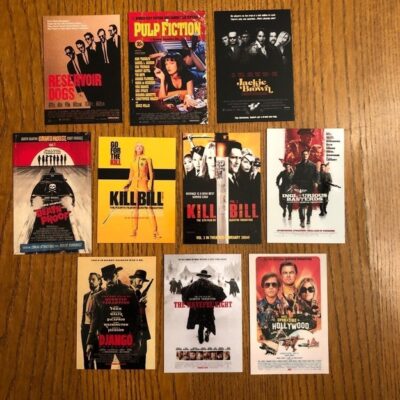 Tarantino fridge magnets movie posters