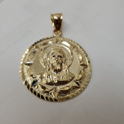 Real GOLD JESUS Pendant/Medallion