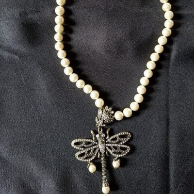 Vintage – Retired Heidi Daus Dragonfly Necklace