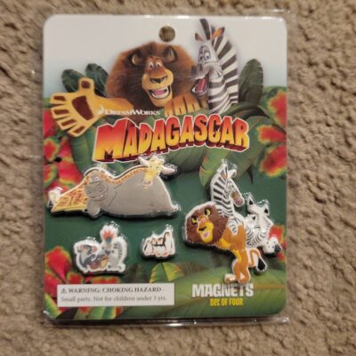 Madagascar Magnets Set of 4