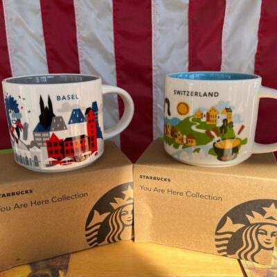 Starbucks you are here collection Switzerland & Basel