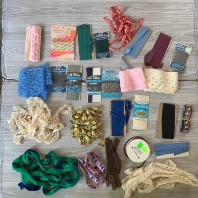 Vintage Sewing Lot Seam Binding Sewing Trim Edging Etc. Everything First Photo.