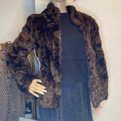 Vintage fur coat size 8