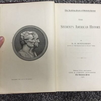 1902 American History Book