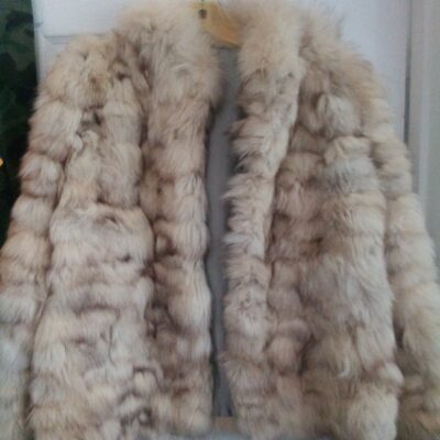 Genuine Silver Fox Women’s Coat