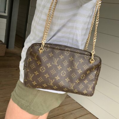 Louis Vuitton Monogram Trousse Shoulder Bag