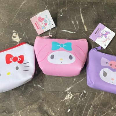 Hello kitty, my Melody, Kuromi coin pouch