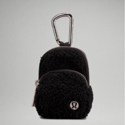 Lululemon Nano Clip-on Backpack *Fleece (Black)