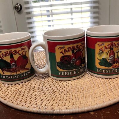 (3) Tabasco Brand Products Hot Sauce Mug Cup