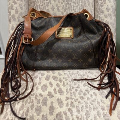 Louis Vuitton Monogram Galliera PM Shoulder Bag  LV custom Boho