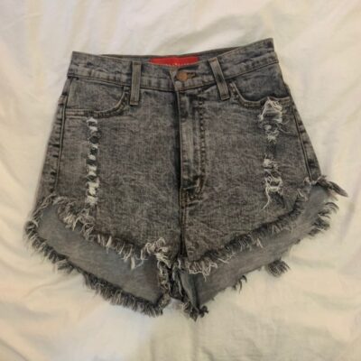 Vintage Akira Black Denim Shorts