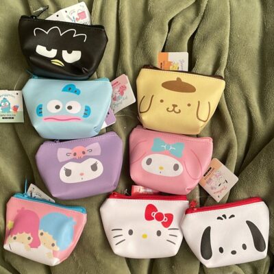 Sanrio mini pouch set new with tags