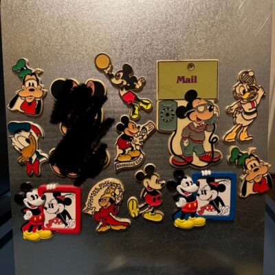 Lot of 11 vintage Disney magnets