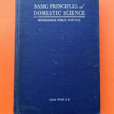 VTG 1916 Basic Principles of Domestic Science