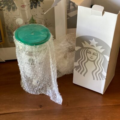 ✨ Starbucks Original double glass cold cup ✨