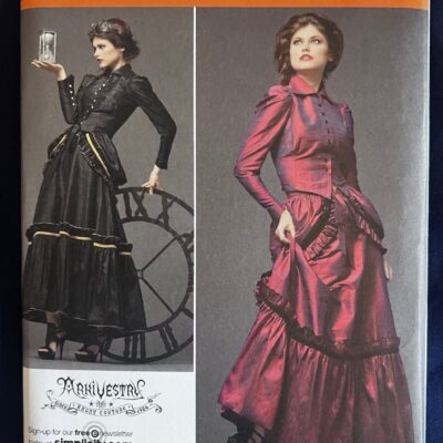 Simplicity UNCUT costume pattern 2207 victorian dress Plus Size 14-20 Arkivestry