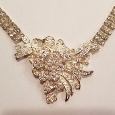 Vintage Crystal Rhinestone Necklace