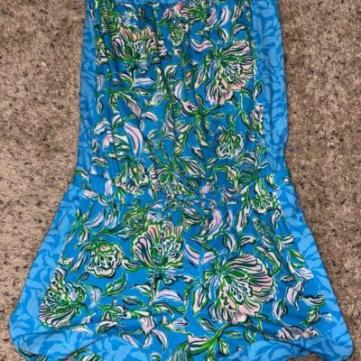 lilly pulitzer strapless romper