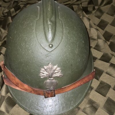 WWII French Helmet with Insignia