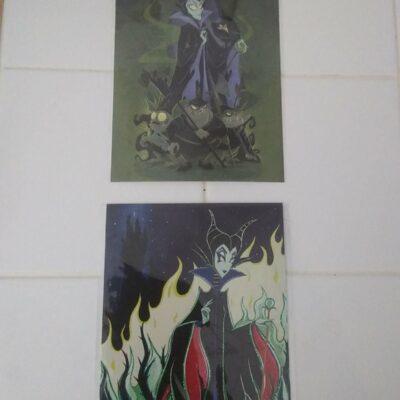 Maleficent Wonderground Gallery set of 2