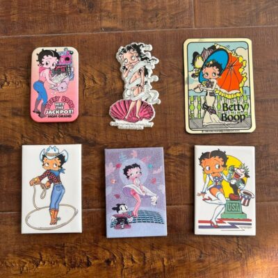 Vintage betty boop magnets