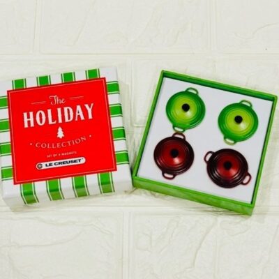 Le Creuset Holiday Magnets Set of 4