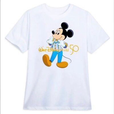 Walt Disney World 50th Mickey Mouse T-Shirt HTF 4XL!