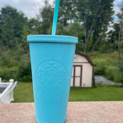 Starbucks Tiffany Blue Matte Tumbler