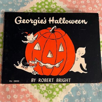 First pb Printing 1971 Georgie’s Halloween Robert Bright childrens book vintage