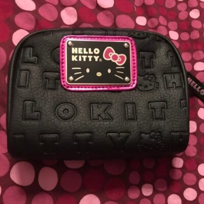 Loungefly hello kitty cosmetics makeup bag