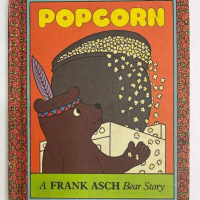 Vintage 70s 1979 Popcorn: Frank Asch Bear Story Halloween Hardcover 1st Edition